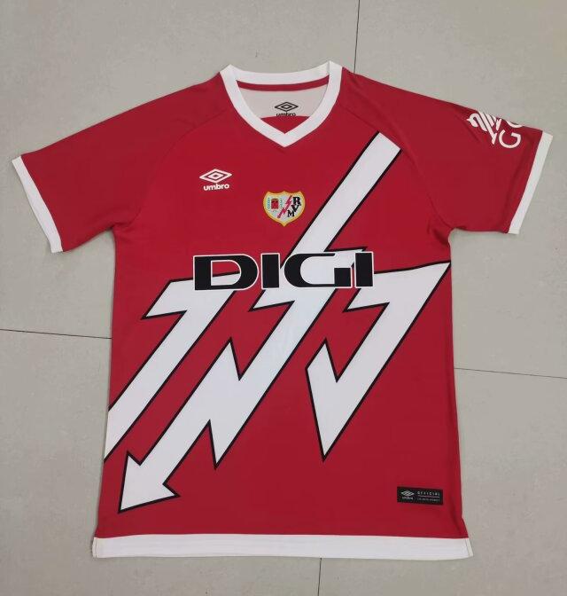 AAA Quality Rayo Vallecano 24/25 Away Red Soccer Jersey